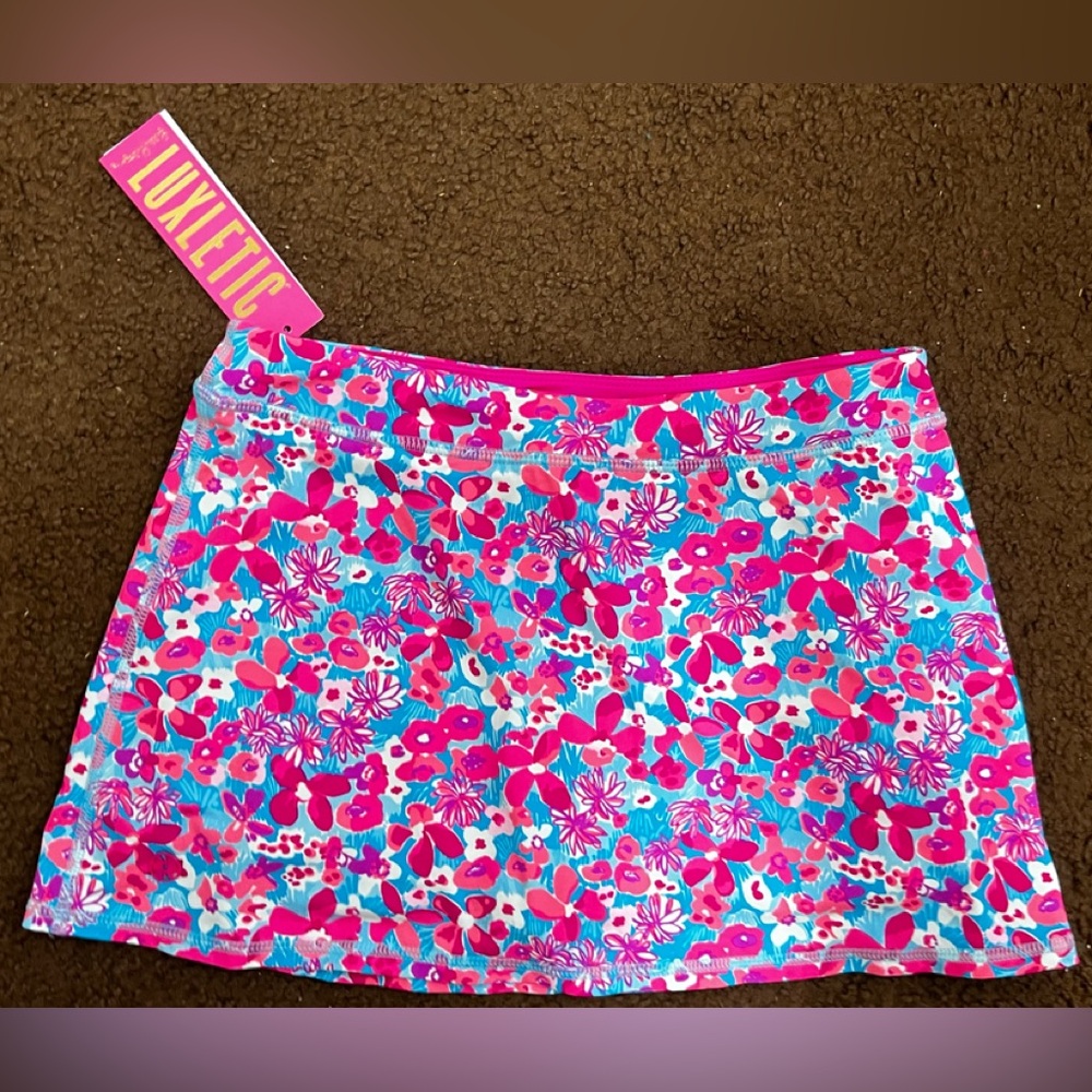 Lilly Pulitzer girls Luxletic skirt sz xl